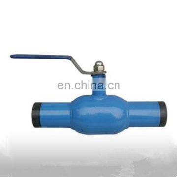 Small Size Lever Operated All-Welded Ball Valve for welding for heat supply