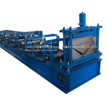 Color Steel Metal Roof Ridge Cap Tile Cold Roll Forming Machine