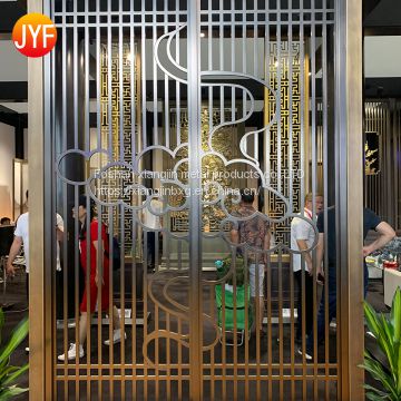 JYF0027 stainless steel window hanging screen room divider