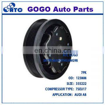High quality air conditioning 7CS17C compressor clutch compressor magnetic clutch for AUDI