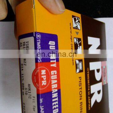 Engine Parts-- NPR Piston Ring for 6BD1/6BG1/DB58 YDD20008AA