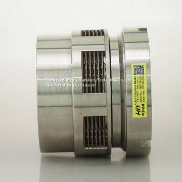 HBDC compact size with high torque pneumatic shaft clutch