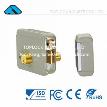 Elettrika - Electric Rim Lock for Gate Door with Fixed Cylinder