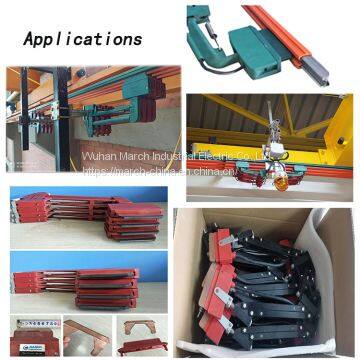 March Cheaper Price Overhead Traveller Current Collector 250amp for Bridge Crane photo-5