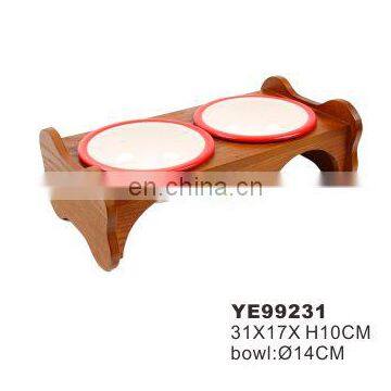 Hangzhou Tianyuan Pet Products Factory Stainless Steel Raised Elevated Pet Dog Cat Food Bowl Feeder photo-3