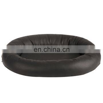 Manufacturer Indestructible Luxury Soft Outdoor PU Leather Pet Dog Bed For Dog photo-2