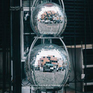 40inch 100cm Disco Ball Light Party Supplier Shinny Hanging Safety Disco Ball Silver, Gold, Rose Gold, Kopper photo-4