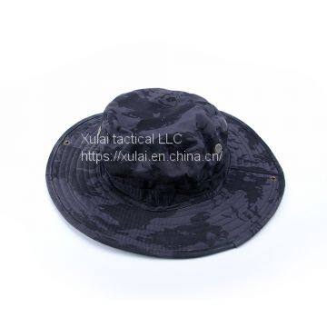 Camouflage Hunting Bonnie Hat Bucket Hat Cap Cotton photo-2