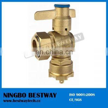 CW617N Forged Brass Water Meter Ball Valve With Lock photo-5