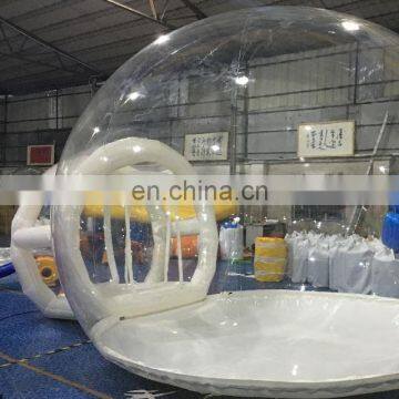 2018 Hot Sale Inflatable Transparent Bubble Tent With Luxury Design for Advertise or Camping photo-3