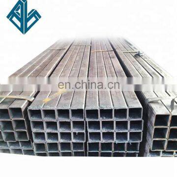 ASTM A179 A106 mild steel square hollow section tube 40x40 gi erw Steel Iron tube Pipe