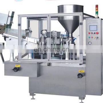 Stainless Steel inner heating soft plastic cream tube filling sealing machine