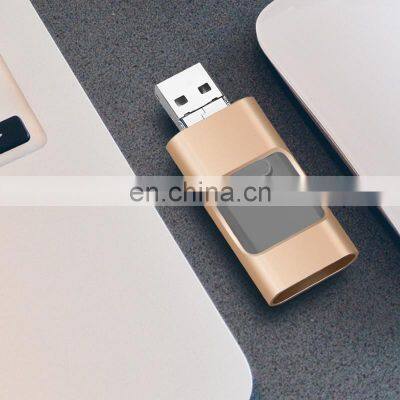 Hot Selling 3 in 1 USB Iflash Drive for Iphone Ipad Android 8G USB Flash Drive OTG With Best Price photo-3