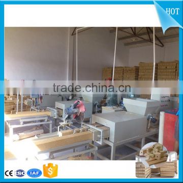 Hydraulic hot press type wood pallet block making machine / wood pallet block pressing machine