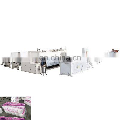 China supplier automatic small toilet tissue machine production line