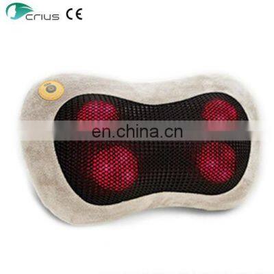 Car and home use shiatsu massage pillow