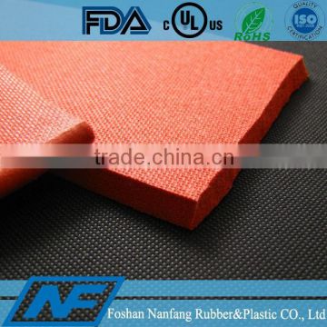 red closed cell foam rubber insulation sheet