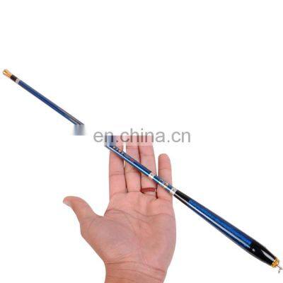 Factory OEM Mini Portable Freshwater Fishing Pole Carbon Fibre Sea Surf Telescopic Fishing Rod