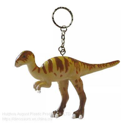 PVC Jurassic Dinosaur Keychain Hot Selling Dinosaur Animal Key Chain Promotion Gift Keychain photo-4