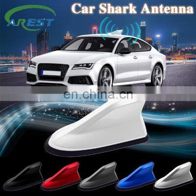 Waterproof Shark Fin Car Radio Antenna Radio FM Signal Design Aerials Stronger Accessories for Audi BMW VW Toyota Hyundai Suzuki