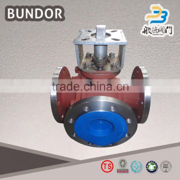 Dn50 Cast Iron Fully Welded Ball Valve