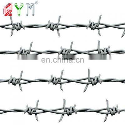 Roll Barbed Wire 500m Price Galvanized Barbed Wire