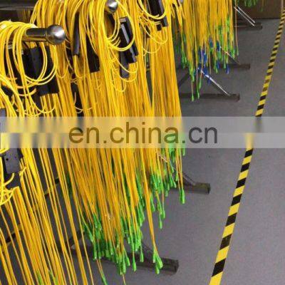 Fiber Optic Patch Cord SC/APC- LC/APC 7Meter Simplex Single Mode G.652D 2.0mm PVC or LSZH Jacket Yellow Corning Fiber