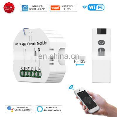 WiFi RF Smart Curtain Blinds Module Switch Roller Shutter Motor photo-2