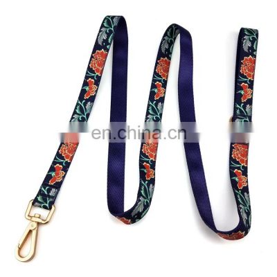 wholesale  supplier new high quality printing outdoor leash for dog