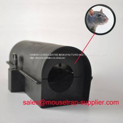 Plastic Mouse Locking Bait Station Rat Rodent Control Trap With Key photo-5