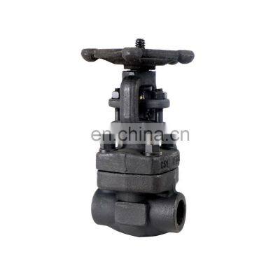 Tyco Valve China Factory  A105 Forged Steel Stainless Steel Cast Iron SW BW NPT Thread Globe Valve