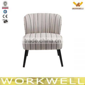 WorkWell classic fabric upholstered sofa chair Kw-4219