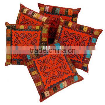 INDIAN PILLOW CUSHION COVER JOGI WORK