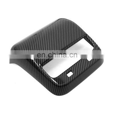 Carbon Fiber Inner Rear Air Vent Outlet Cover Trim Car Accessories For Tesla Model Y