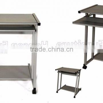Oupusen Knock Down Metal Office Computer Desk photo-5