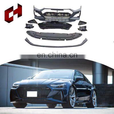 CH High Quality Assembly Svr Cover Body Kit Side Skirt Exhaust Seamless Combination For Audi A7 2019-2021 to RS7