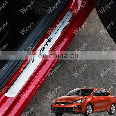 Factory Direct For KIA Forte 2015-2022 Auto Accessories Door Sill Scuff Plate Cover Entry Pedal photo-2