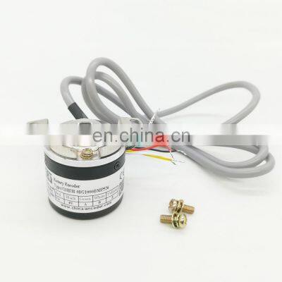 GHB38-05G500BML5 CALT Low Price 500ppr Pulse Line Driver 5mm Blind Shaft Optical Rotary Encoder photo-4
