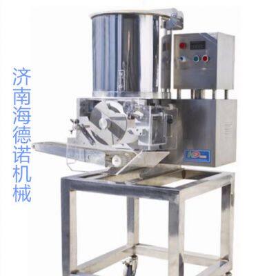 Hamburger patty molding machine, automatic molding of various sizes of patties