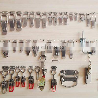 Iron Material Toggle Case Catch Latches Spring Latch Padlock Hasp With Spring Toggle Latch photo-4
