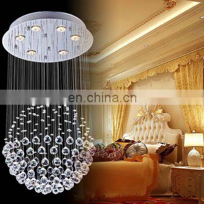 Big Luxury Glass Home Hotel Decor Hanging Antique Ceiling French Elegant Chandelier Lamp