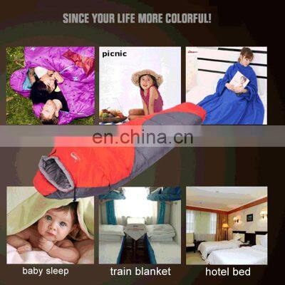 High Quality Mummy Sleeping Bag Winter Cotton Warm Tourism Sleeping Bags With Compression Sack Wearable Blanket for Hiking photo-2