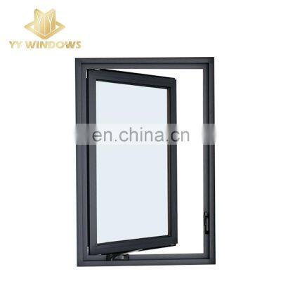 ISO certificated Factory with NFRC house apartment project hurricane impact protection glass French doors patio casement door