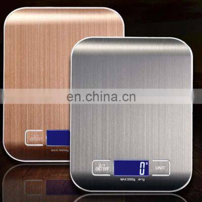 Low Moq Custom Logo Food Stainless Steel Digital Electronic Digital Kitchen Scale