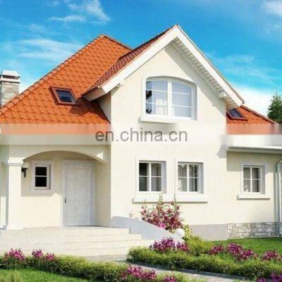 Three Floors Light Steel House Villa With Multi Rooms Suitable For Big Family