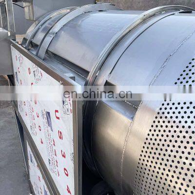 Sugar Maize Puff Potato Chips Cashew Fruit Flavour Mix Hotair Blow Nuts Roasting And Flavor Machine photo-5