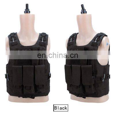 2022 Outdoor Sport Oxford Fabric Vest Plate Carrier Waterproof Training Combat Tactical Vest photo-3