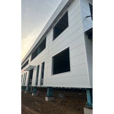 WarehousebuildingsteelstructureSecondhandsteelstructures6mm~22mmfireprevention