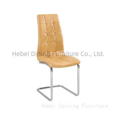 PU Leather Dining Chair with High Backrest DC-U17