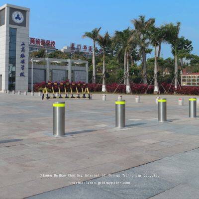 UPARK Manual Vehicle Stop Barrier Anticorrosion Heavy Duty Parking Bollards for Street Driveway Bollard